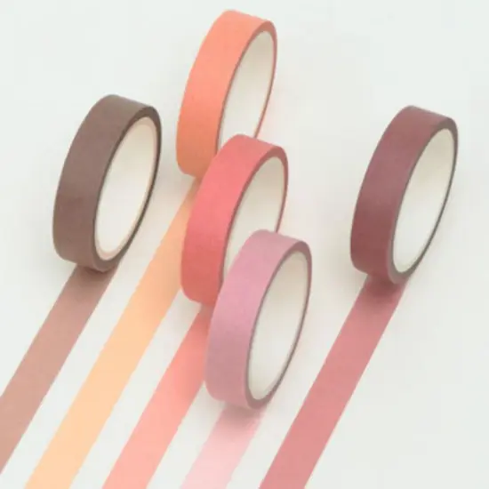 Kitcheniva 5 Writable Rolls Paper Washi Masking Tape DIY Scrapbooking Type 4 {5}