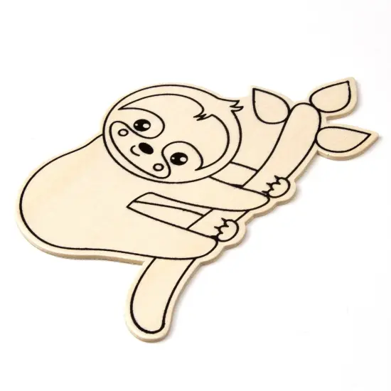 CousinDIY MDF Shape-Sloth {3}