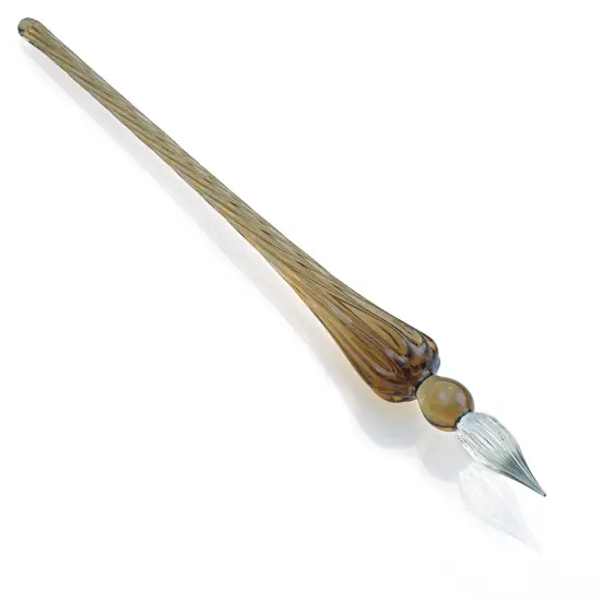 Herbin Round Glass Dip Pen - Black {1}