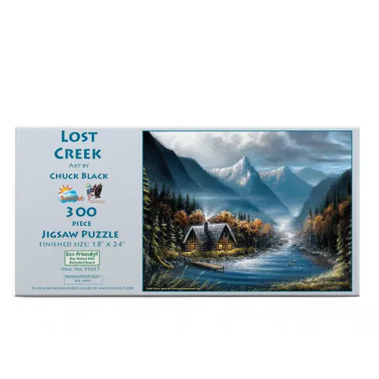 Sunsout Lost Creek 300 pc Jigsaw Puzzle 55017 {4}