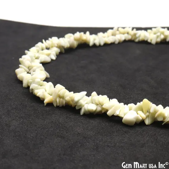 Serpentine Chip Beads, 34 Inch, Natural Chip Strands, Drilled Strung Nugget Beads, 3-7mm, Polished, GemMartUSA (CHSR-70001) {5}