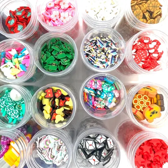 Claynation 24 Clay Kit with FREE Tube Compartment Container Crafting Organizer Box {3}