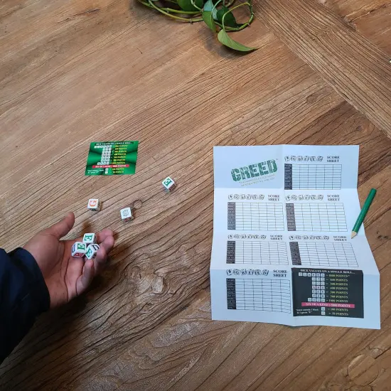 TDC Games Greed Dice Game {5}