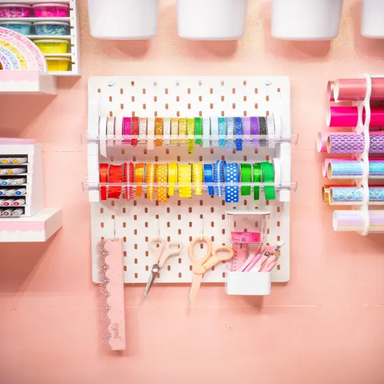 ArtBin Ribbon Storage Rack-White {4}