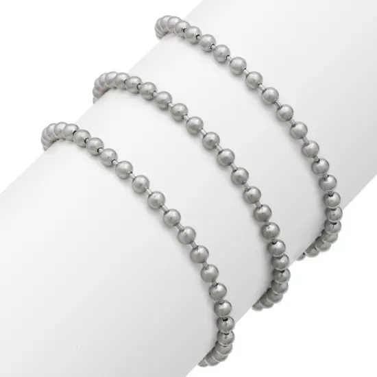 Surgical Stainless Steel Ball Chain (Priced per Foot) {7}