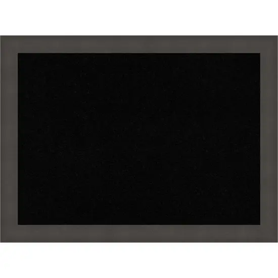 Blaine Narrow Framed Corkboard, Black Cork {1}