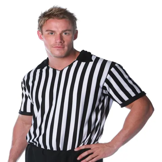 Referee Men's Costume Shirt {1}