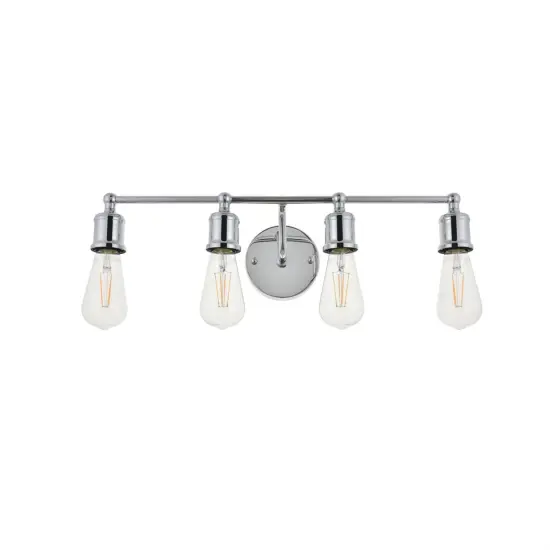 Serif 4 light chrome Wall Sconce {5}