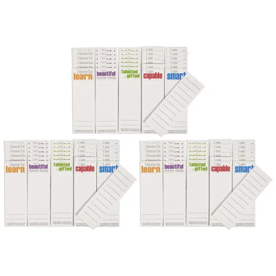 Page Keepers Bookmarks, Self-Esteem Booster Set, 30 Per Set, 3 Sets {1}