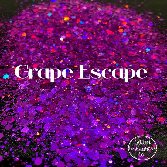 Polyester Glitter - Grape Escape by Glitter Heart Co.&trade; {3}