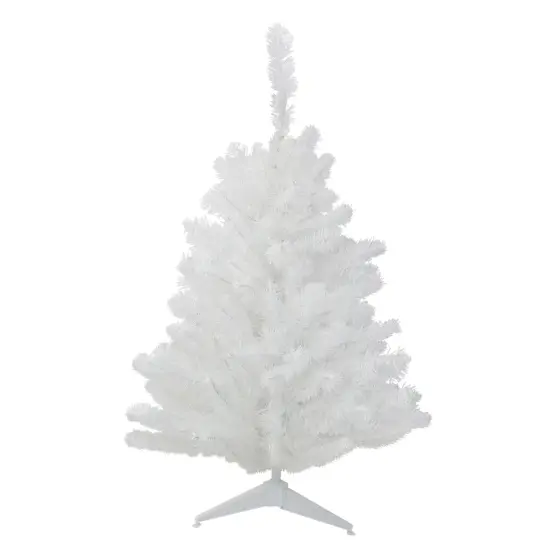 Northlight Medium Snow White Pine Artificial Christmas Tree - 2' - Unlit {1}