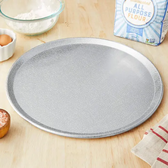 Doughmakers 10181 15" Pizza Pan Commercial Grade Aluminum, Metallic {4}
