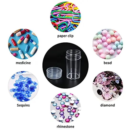 Diamond Painting Storage Containers 60 Slots Diamond Painting Accessories and Tools Portable Diamond Painting Organizer Shockproof Diamond Art Storage Case Jewelry Beads Storage Box {2}