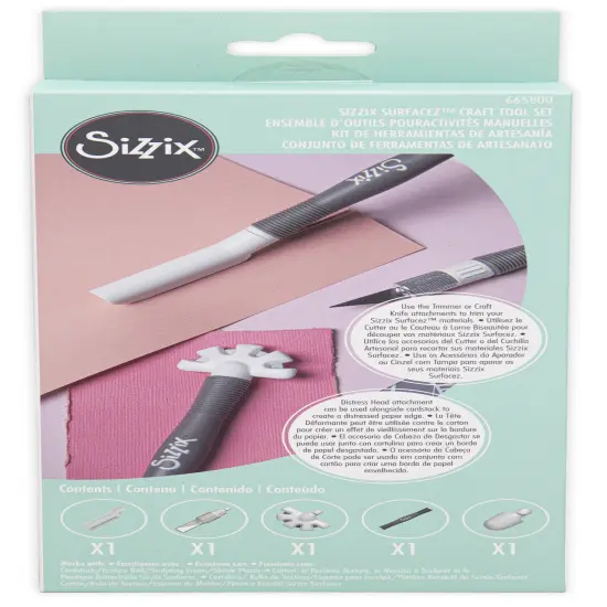 Sizzix Surfacez Multi-Tool Set-6 Pieces {1}