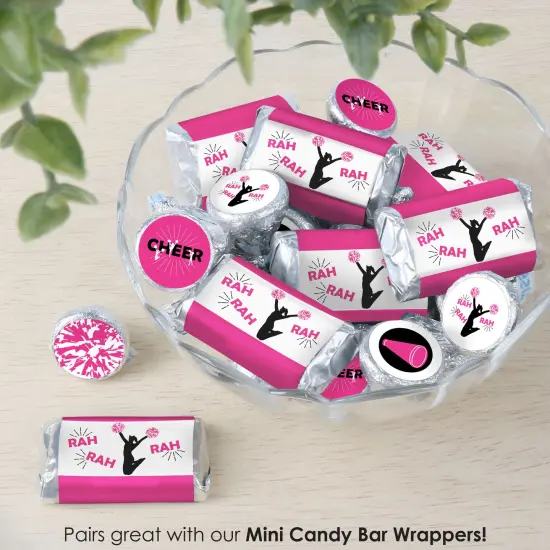 Big Dot of Happiness We've Got Spirit - Cheerleading - Birthday Party or Cheerleader Party Small Round Candy Stickers - Party Favor Labels - 324 Count {7}
