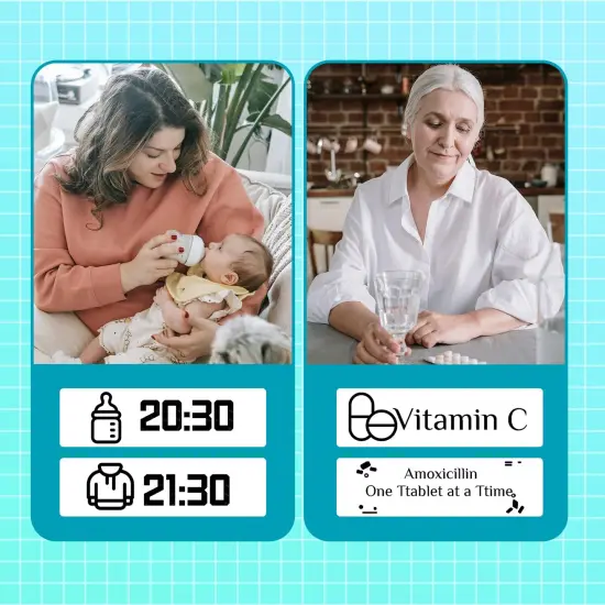 Label Maker Machine with Tape, HP2 Portable Bluetooth Label Printer for Storage, Shipping, Barcode, Office, Home, Organizing Mini Sticker Label Maker with Multiple Templates (White) {3}