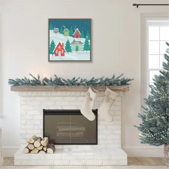 Falala IV by Gia Graham Canvas Art Framed {5}