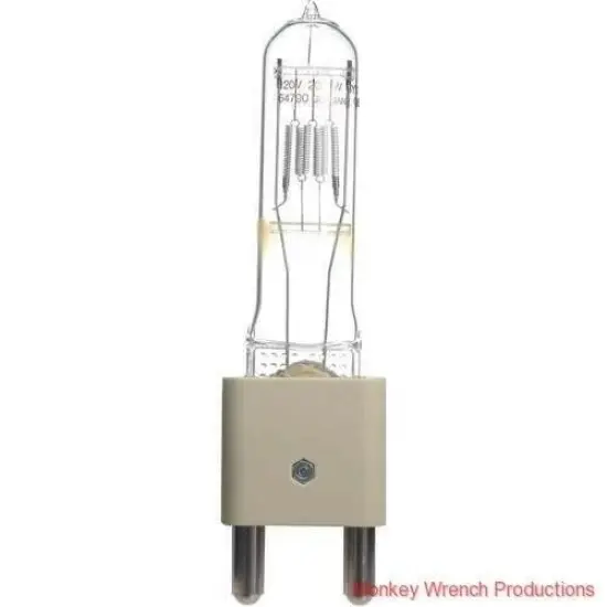 Litewate Fresnels CYX Type 5291 2000W 8-in Junior Solarspot G38 Replacement Lamp {2}