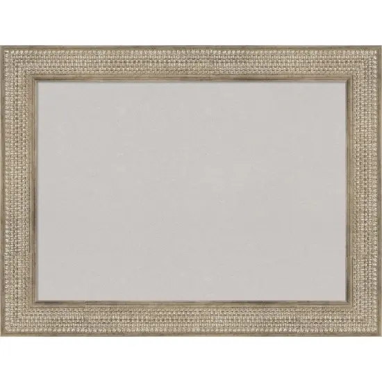 Trellis Wood Framed Corkboard, Grey Cork {1}