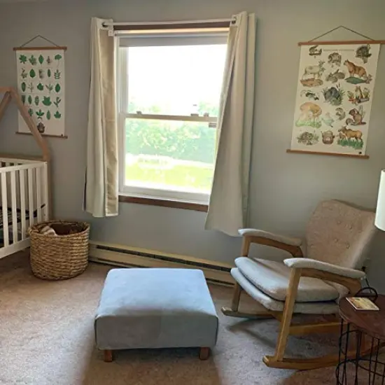 Teak Wood Magnetic Poster Frame Hanger, Magnet Poster Frame for Posters, Prints, Photos, Pictures, Maps, Scrolls, and Canvas Artwork {3}