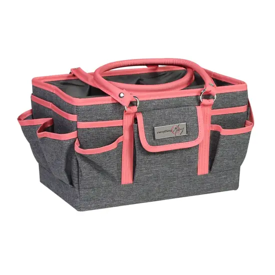 Deluxe Store & Tote Craft Organizer, Coral Heather {2}