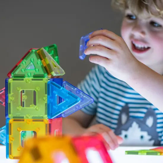 KinderMag Starter Set, Translucent, 48 Pieces {4}