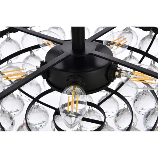 Emilia 18 inch pendant in black {6}