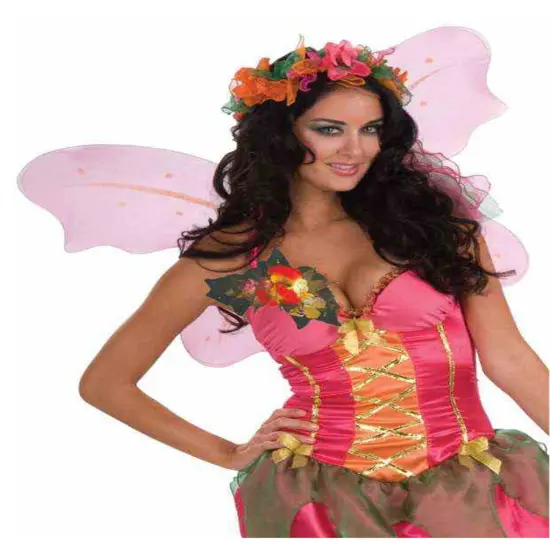 Autumn Fairy Pixie Flower Costume Accessory Pin {1}
