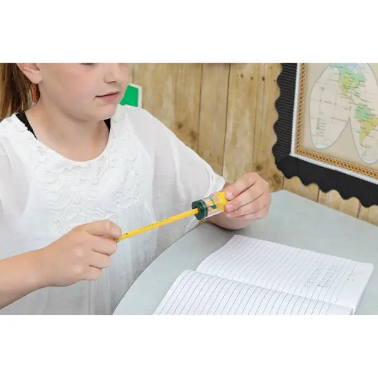 DUO Sharpener/Eraser, Green and Yellow, Pack of 12 {2}