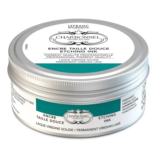Charbonnel Etching Ink - Permanent Viridian Lake, 200 ml {1}