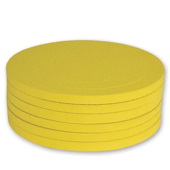 Yellow Foam Ring and Disc Set {3}