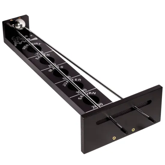 WE Games Shoot The Moon - Solid Wood, Black Stained - 18 in. {1}