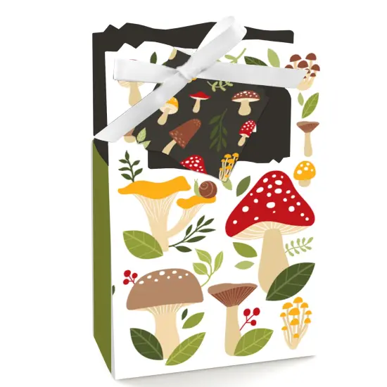 Big Dot of Happiness Wild Mushrooms - Red Toadstool Party Favor Boxes - Set of 12 {1}