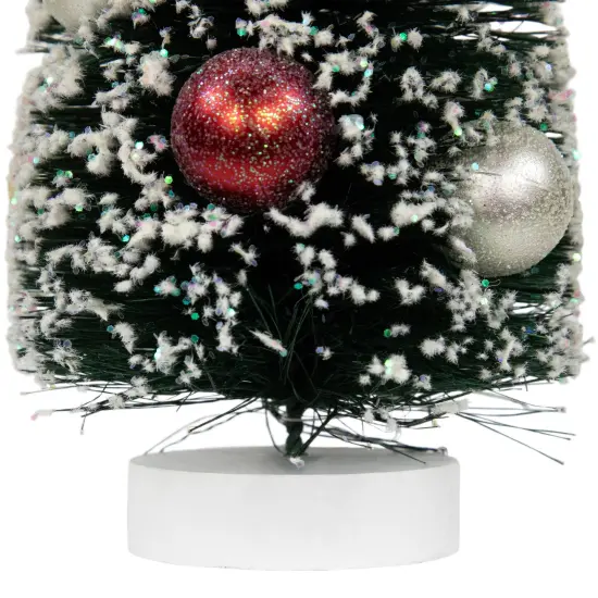 Northlight 9&rdquo; Green Frosted Sisal Pine Artificial Christmas Tabletop Tree {6}