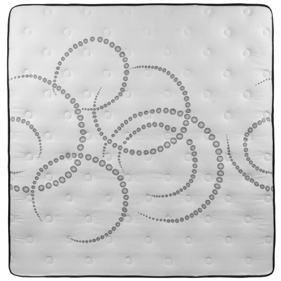 Emma and Oliver 10" Mattress & Gel Memory Foam Topper Bundle Set {3}