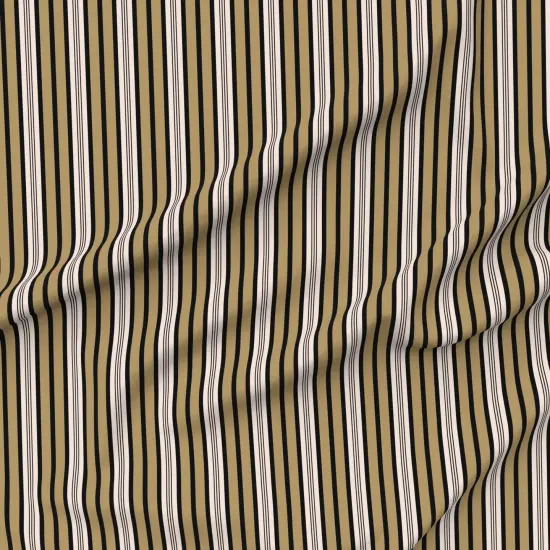 Various Fabrics by the Yard or Fat Quarter Brown Stripes Boho Stripe Neutral Cottagecore Grandmillennial Directional Granny Chic Modern Custom Printed Fabric by Spoonflower {6}