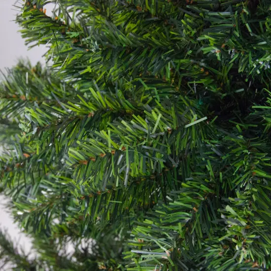 Northlight Canadian Pine Full Artificial Christmas Tree - 7' - Unlit Green {3}