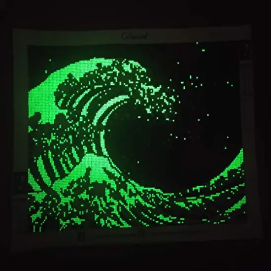 5,000 Pieces Glow in The Dark Diamond Painting Replacement Beads, Resin Square Diamonds Missing Drills Accessories for Diamond Art Accessories (White, Square) {4}