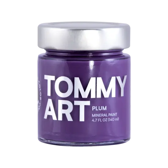 Tommy Art - Color - Plum Mineral Paint 140ml {1}