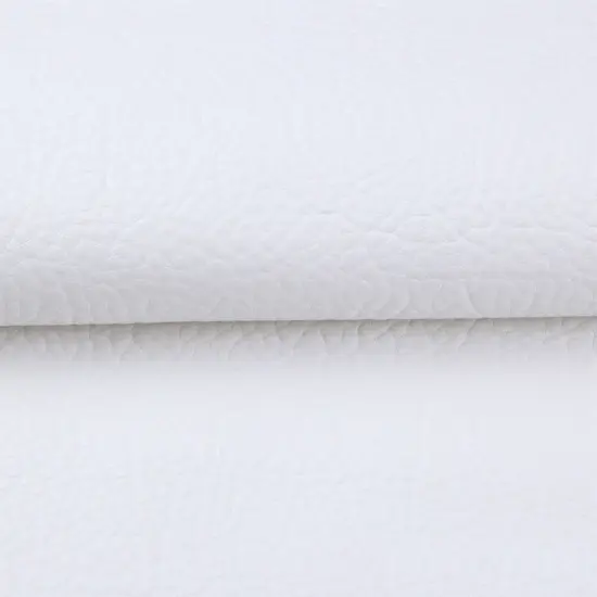 Vinyl Fabric Faux Leather Boat Auto Upholstery 54" By the Yard White {1}