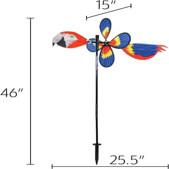 Pivoting Parrot Bird Spinner {5}