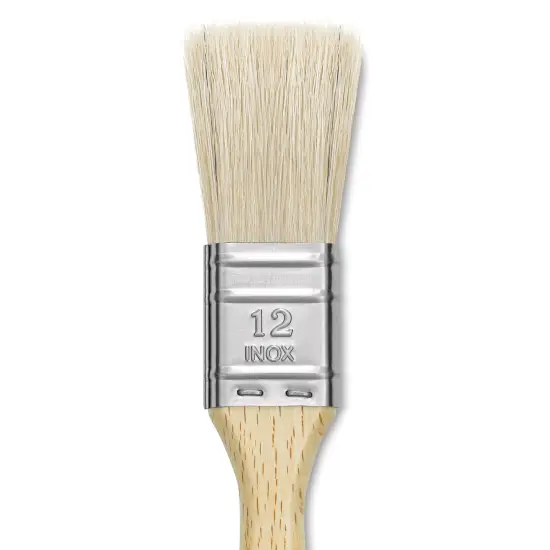 Escoda Natural Chungking Bristle Brush - Triple Thickness, Size 12 {1}