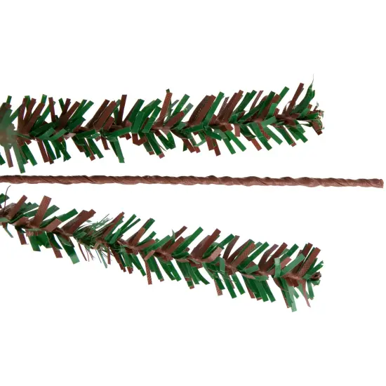 Northlight Medium Warsaw Twig Artificial Christmas Tree with Burlap Base - 18" - Unlit Brown {5}