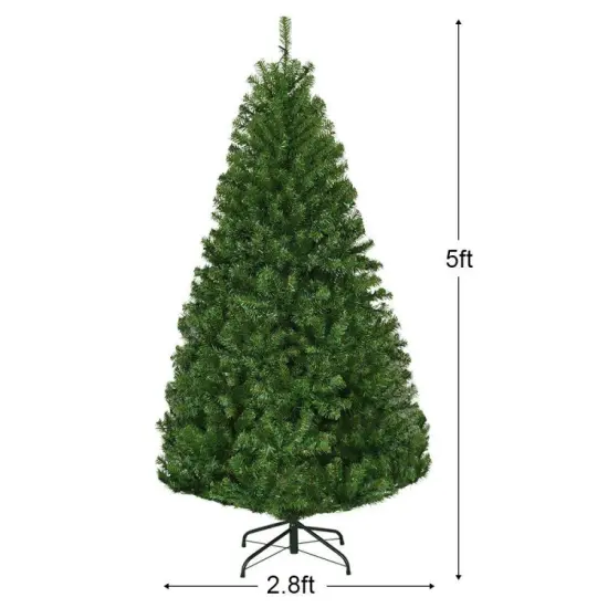 4/5/6/7/8/9 Feet Artificial Premium Hinged Christmas Tree {8}