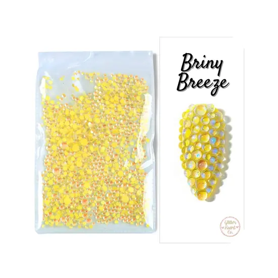 Glass Mermaid Tear Rhinestones - Briny Breeze by Glitter Heart Co.&trade; {3}