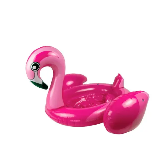 Swim Central Inflatable Pink Flamingo Swimming Pool Float, 28-Inch {1}