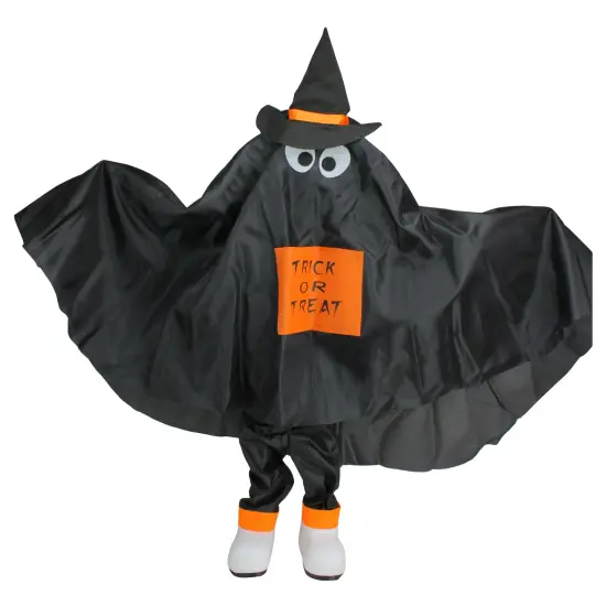 Northlight Ghost, Pumpkin and Bat Standing Halloween Kid Figures - 36" - Set of 3 Black {4}