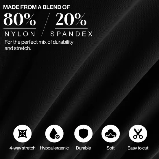 FabricLA | Nylon Spandex | 4 Way Stretch | Swimwear Tricot Fabric | Yellow |2-Yard {4}