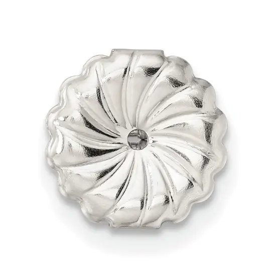 Sterling Silver Ultra Heavy Earring Backs Jewerly - Pack of 6 {1}