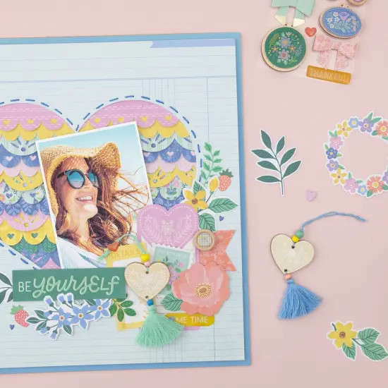 American Crafts Poppy And Pear Embellishment Kit-10/Pkg {4}